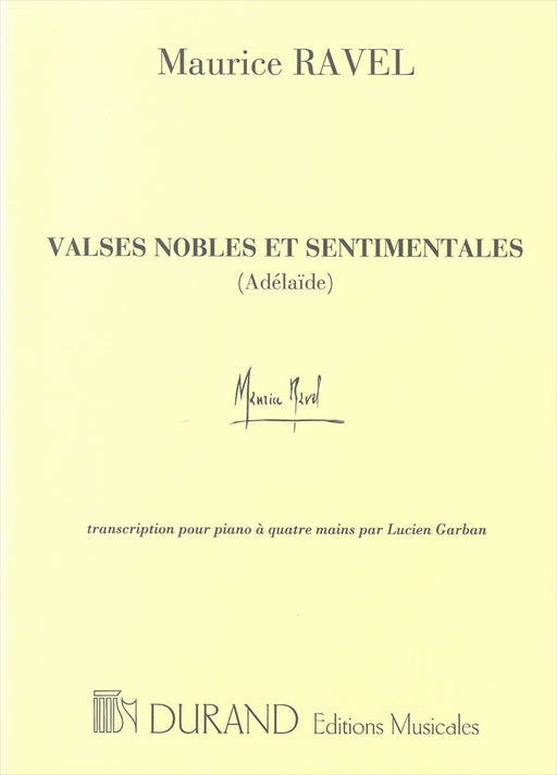 Valses nobles et sentimantales(1P4H)