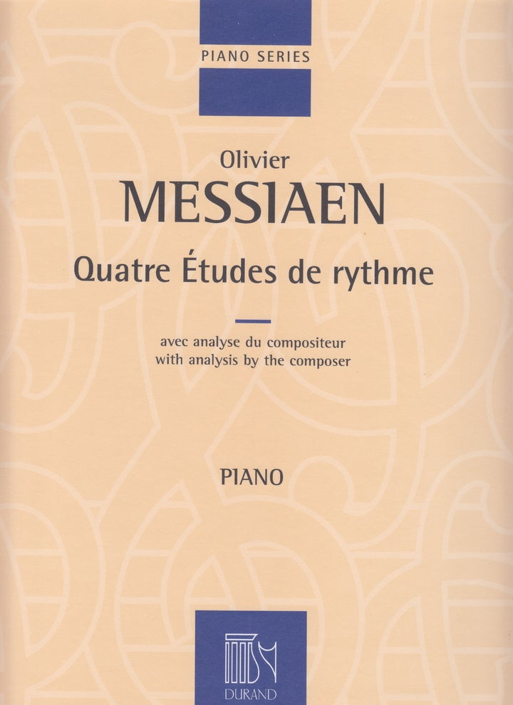 4 Etudes de rythme - 4つのリズムのエチュード - メシアン — 楽譜専門店 Crescendo alle