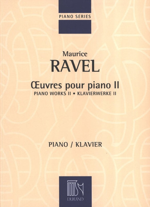 Oeuvres pour piano II