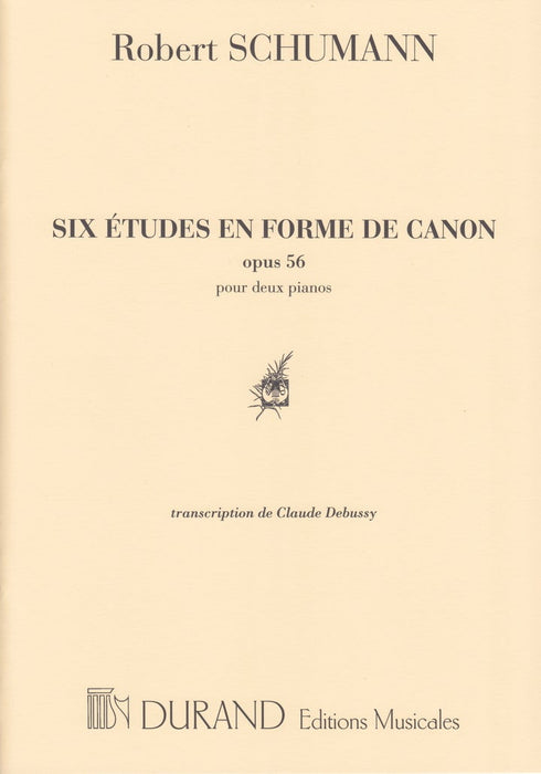 6 ETUDES EN FORME DE CANON Op.56(2P4H)