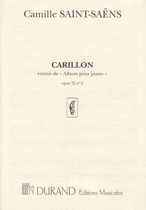 Album Op.72-2 Carillon