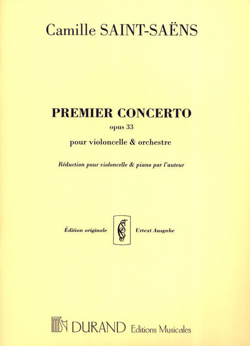 Premier Concerto pour violoncelle & orchestre Op.33