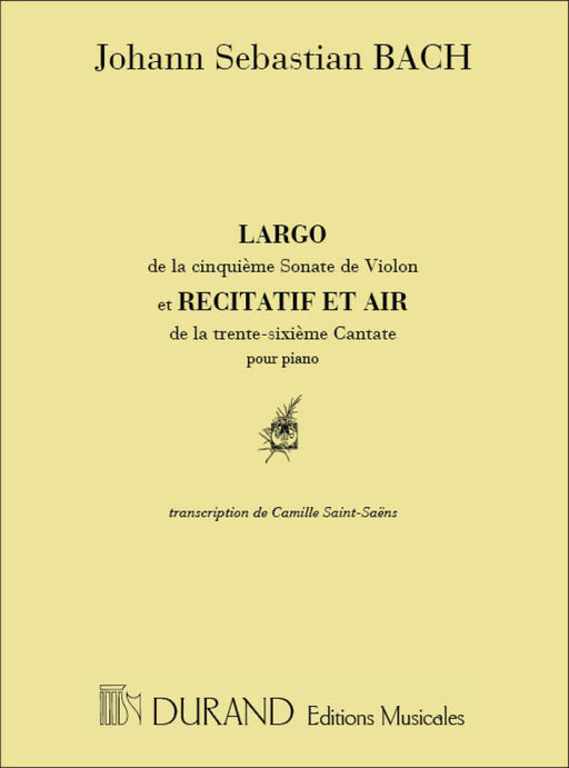 Largo / Recitatif et Air