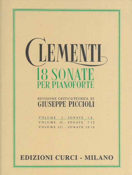 18 Sonate Vol.1