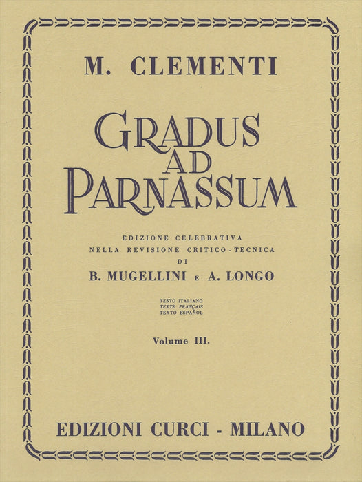 Gradus ad Parnassum Vol.3 (N.51-100)