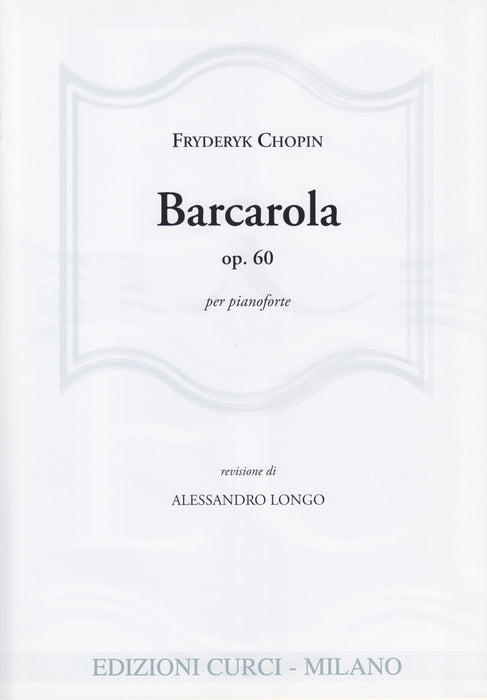 Barcarola Op.60