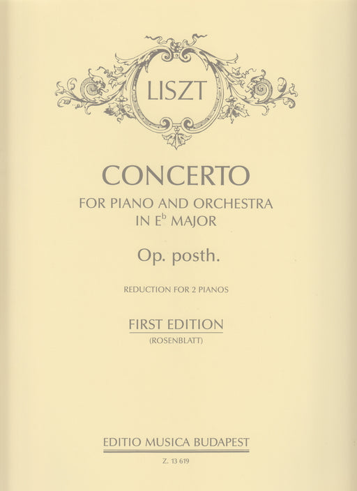 Concerto in Es Op.posth. First Edition