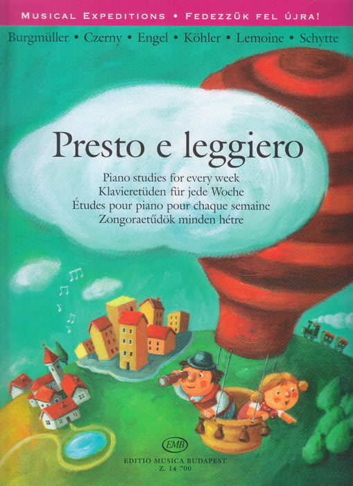 Presto e leggiero  Piano Studies for every week