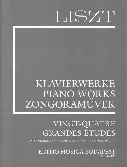 Suppl.4 Vigt-Quatre grandes Etudes and Other Works