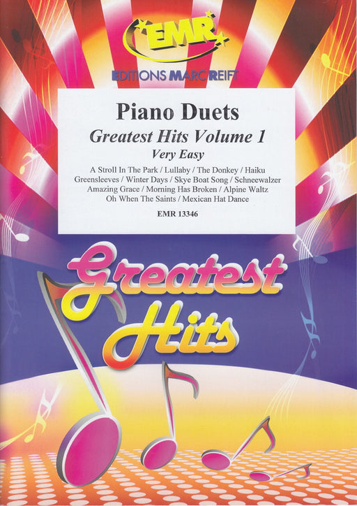 Piano Duets Greatest Hits Vol.1 Very Easy(1P4H)