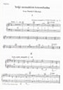 NELJA SUOMALAISTA KANSANLAULUA(Four Finnish Folksongs) Op.12