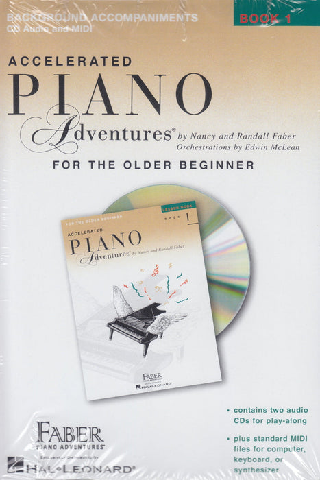 [CD]Accelerated Piano Adventures Lesson Book CDs - Book 1(2 CDs)