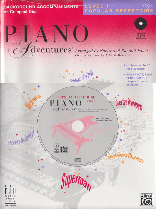[CD]Piano Adventures Popular Repertoire CD　Level 1