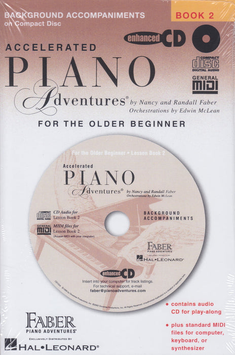 [CD]Accelerated Piano Adventures Lesson Book CD - Book 2