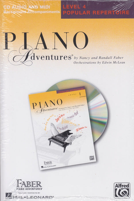 [CD]Piano Adventures Popular Repertoire CDs(2 CDs) Level 4