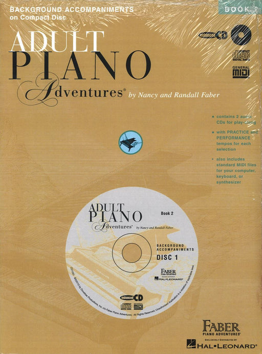 [CD]Adult Piano Adventures CDs for Lesson Book 2 (Audio and MIDI)