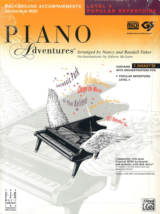 Piano Adventures Popular Repertoire MIDI　Level 4