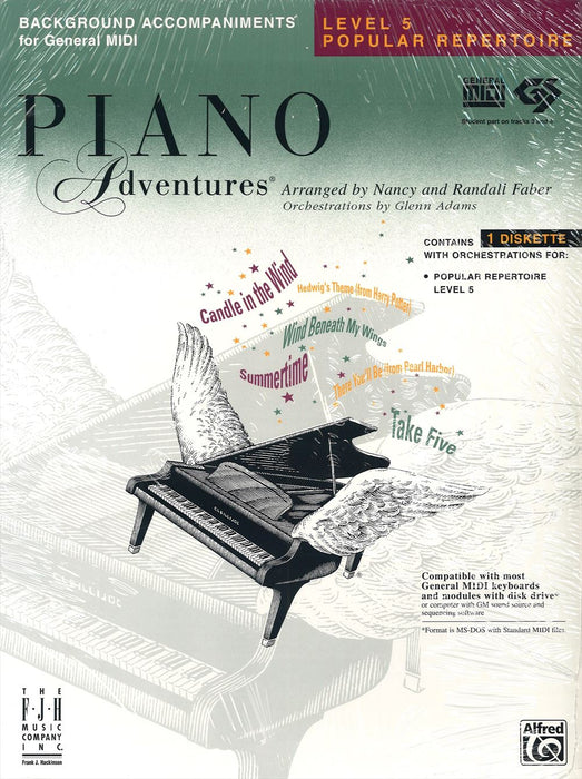 Piano Adventures Popular Repertoire MIDI　Level 5
