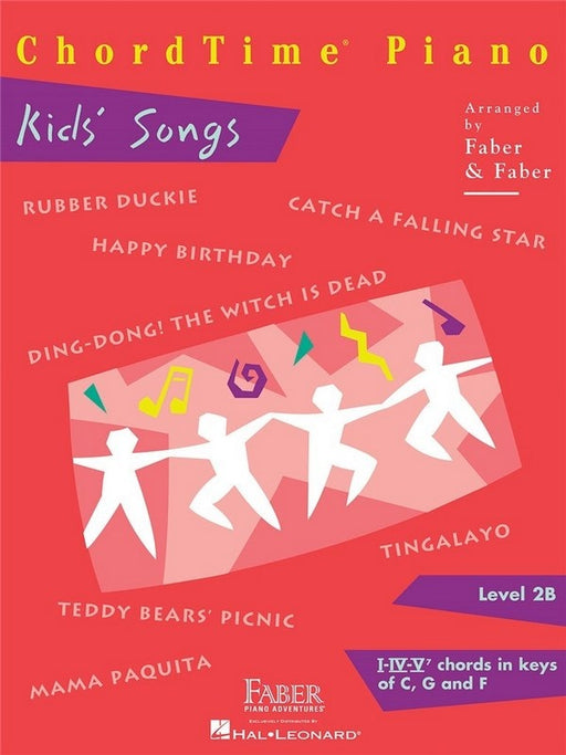 [英語版]ChordTime Piano Kids' Songs Level 2B