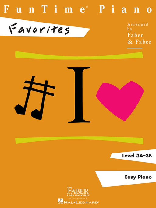 [英語版]FunTime Piano Favorites Level 3A-3B