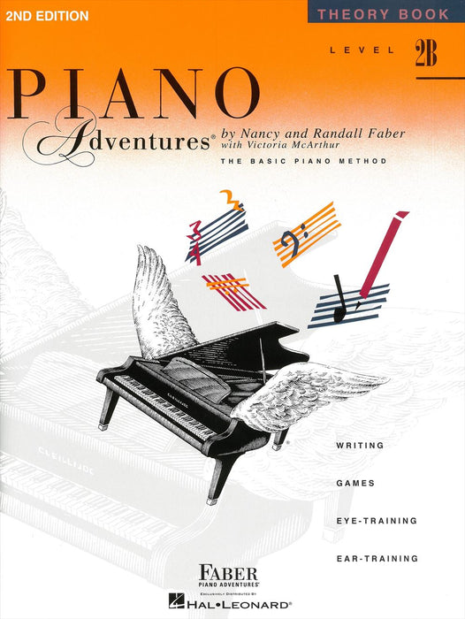 [英語版]Piano Adventures Theory Book Level 2B [2nd edition]