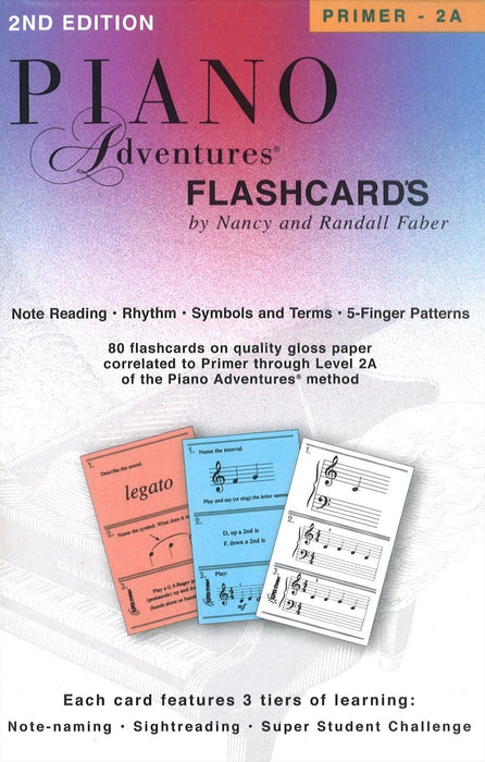 [英語版]Piano Adventures Flashcards In-a-Box