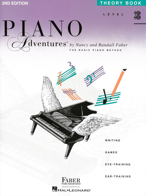 [英語版]Piano Adventures Theory Book　Level 3B [2nd edition]