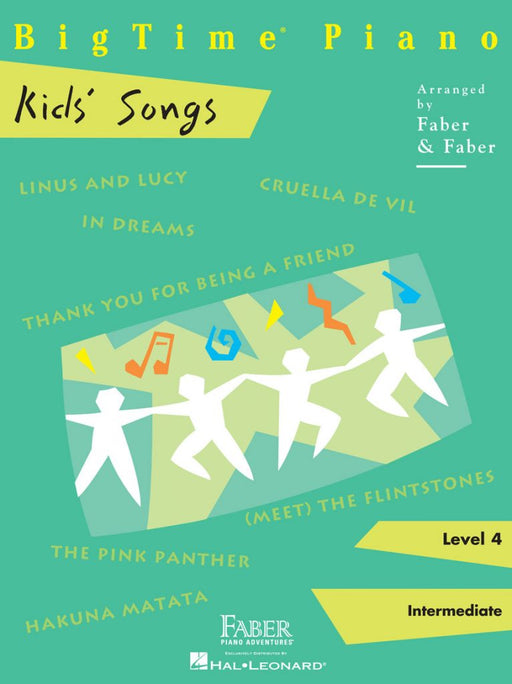 [英語版]BigTime Piano Kids' Songs Level 4