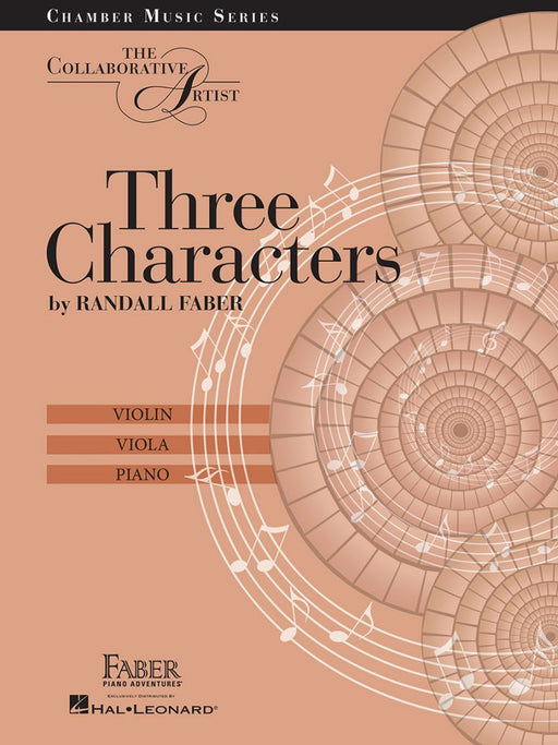 [英語版]Three Characters FOR Vln, Vla & Pn