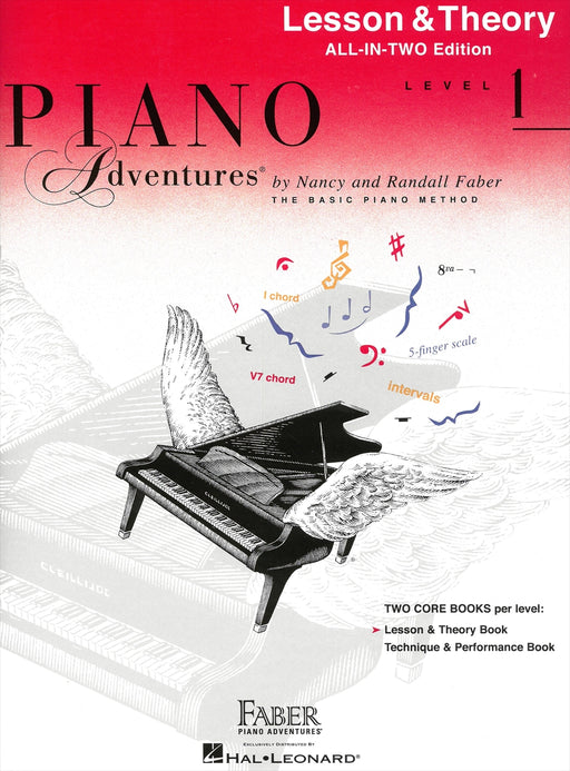 [英語版] Piano Adventure Lesson＆Theory Level 1 All-in-Two Edition