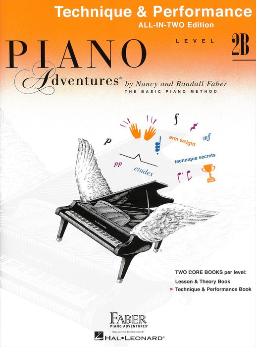 [英語版]Piano Adventure Technique＆Performance Level 2B All-in-Two Edition