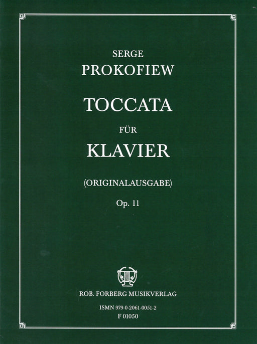 TOCCATA OP.11 ORIGINALAUSGABE