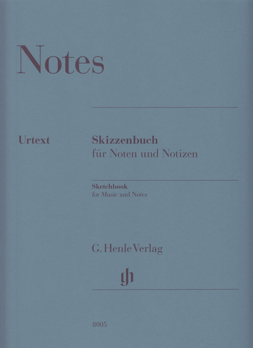 Skizzenbuch fur Noten und Notizen