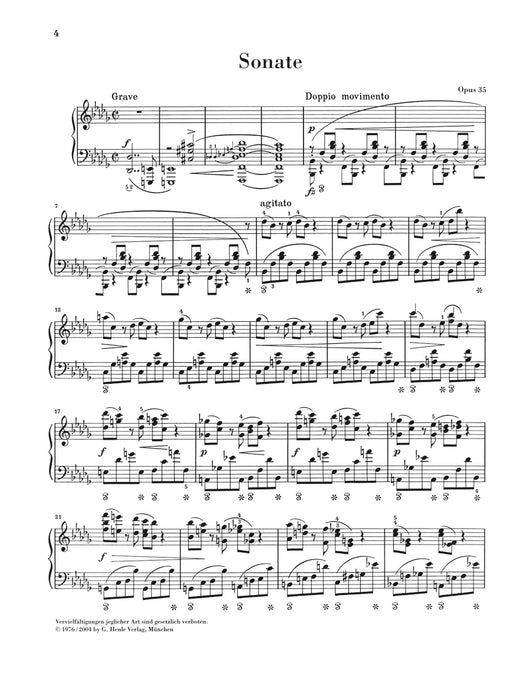 Klaviersonate b-moll Op.35