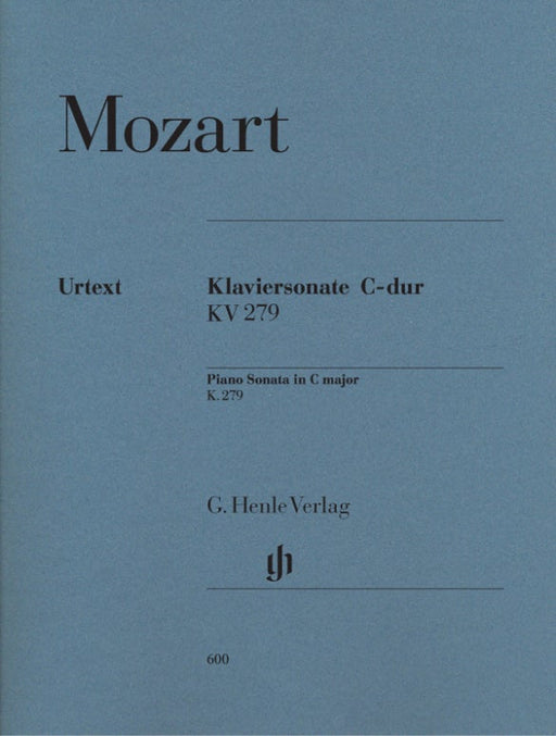 Klaviersonate C-dur KV279 (189d)