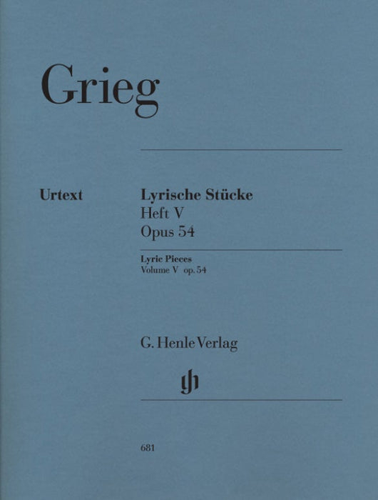 Lyrische Stucke Heft 5, Op.54