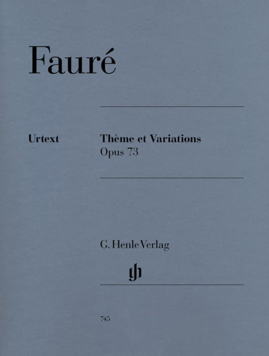 Theme et Variations Op.73