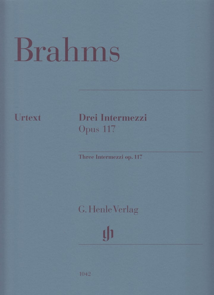 3 Intermezzi Op.117 - 3つの間奏曲 作品117 - ブラームス — 楽譜専門