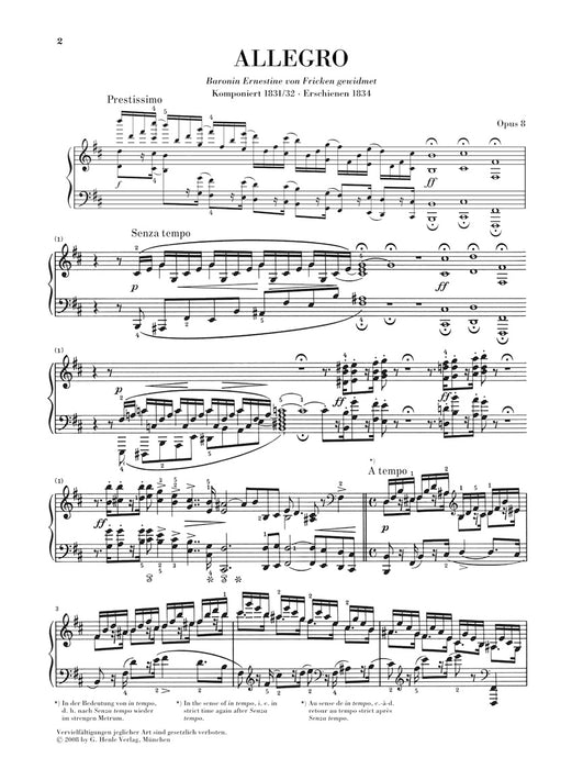 Samtliche Klavierwerke Band 2