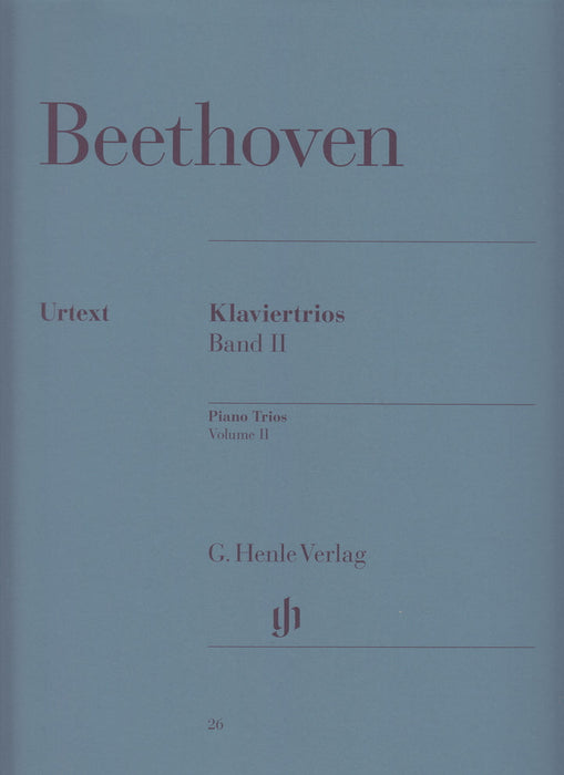 Piano Trios Vol.II - ピアノ三重奏曲集 第2集 - ベートーヴェン
