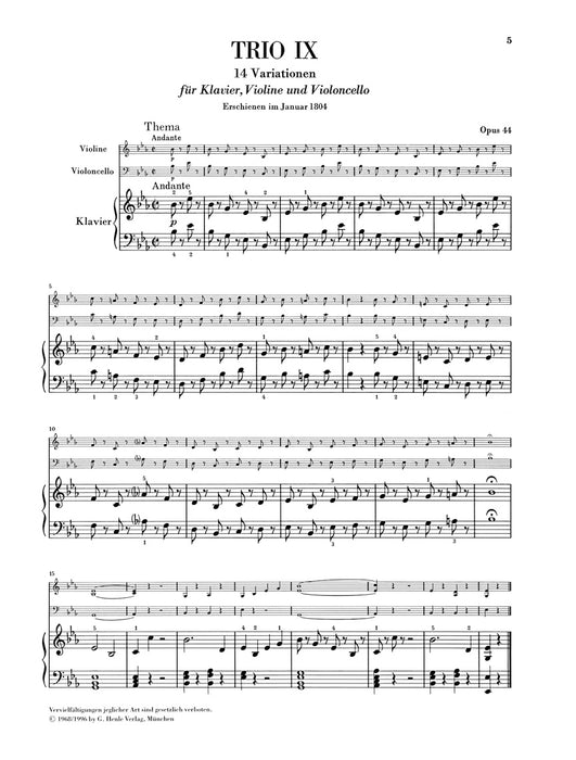 Piano Trios Vol.III