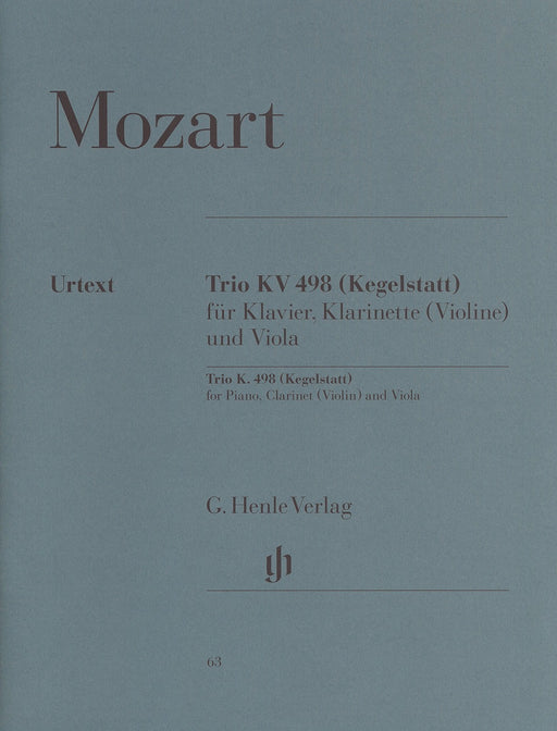 Kegelstatt Trio KV498