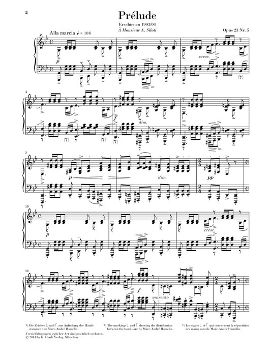 Prelude g minor Op.23-5