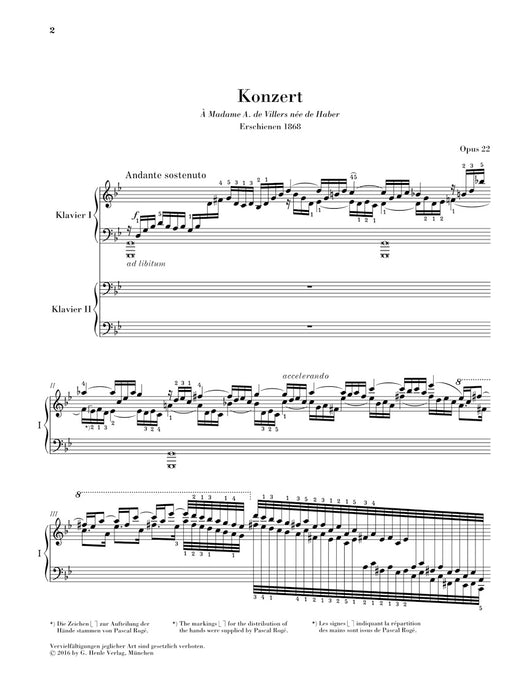Klavierkonzert Nr.2 g-moll op.22(PD)