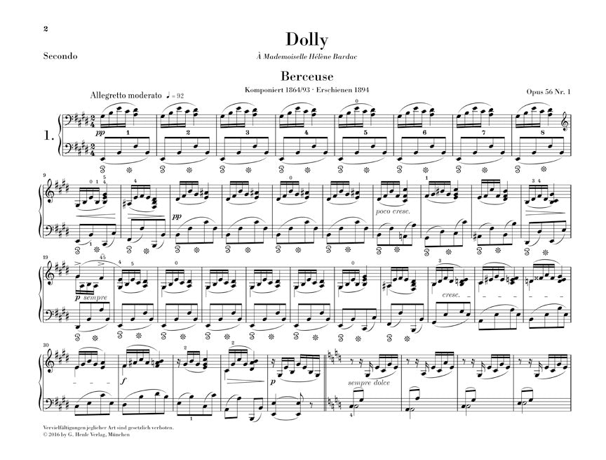 Dolly Op.56(1P4H)