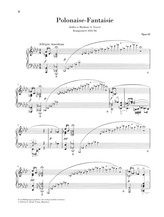 Polonaise-Fantaisie As-dur Op.61