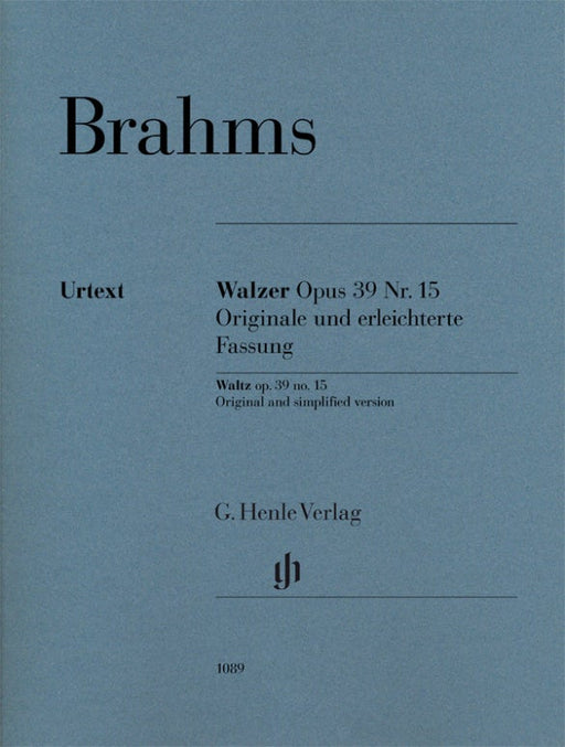 Walzer Op.39-15(Originale und erleichterte fassung)