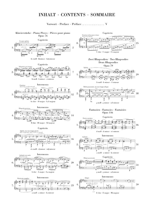Klavierstucke [*Pocket Score]