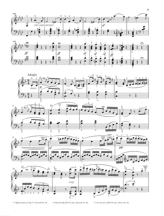 第1番　Op.2-1　作品2の1　Crescendo　楽譜専門店　ベートーヴェン　No.1　alle　Piano　ヘ短調　ピアノソナタ　Sonata　f-moll　—