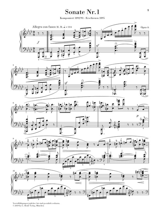 Klaviersonaten Nr.1-10